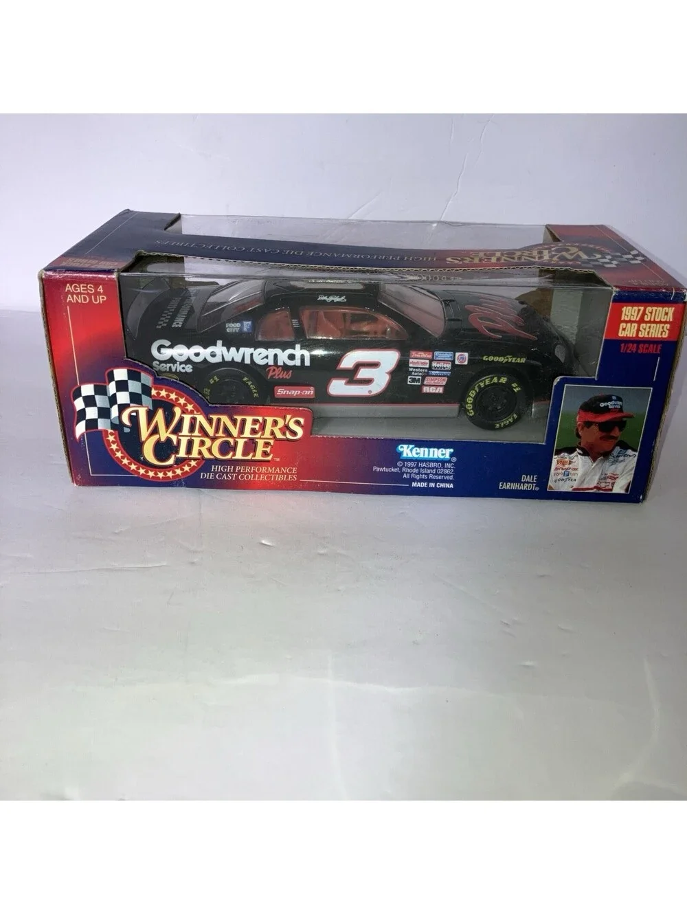 VINTAGE 1998 Winners Circle Dale Earnhardt #3 NASCAR GM Goodwrench Plus 1/24 NEW